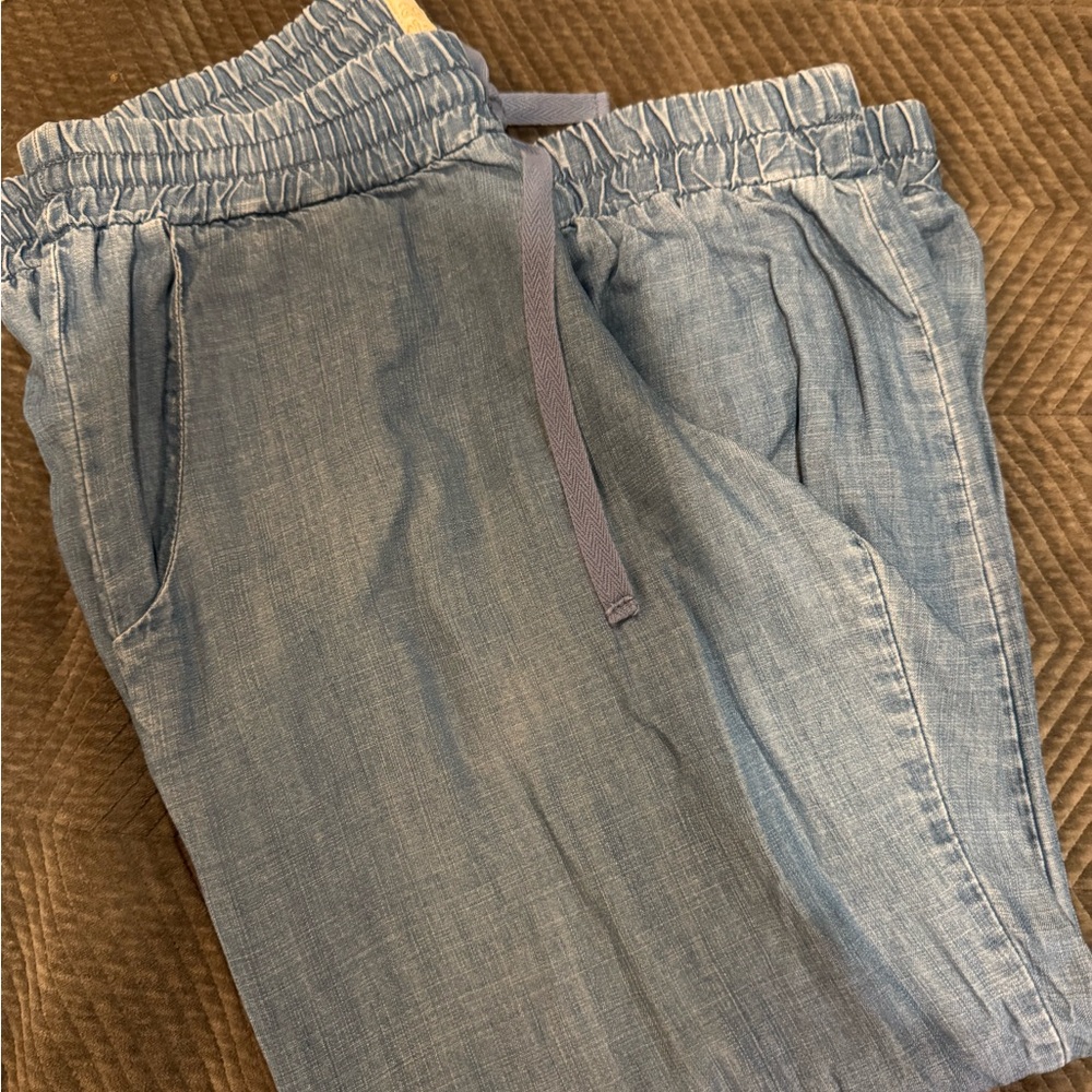 Bella Dahl Light Blue Track Pants